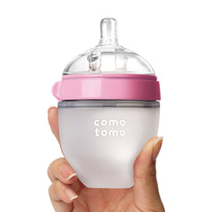 Comotomo Como Tomo 150ml Baby Bottle (Pink)