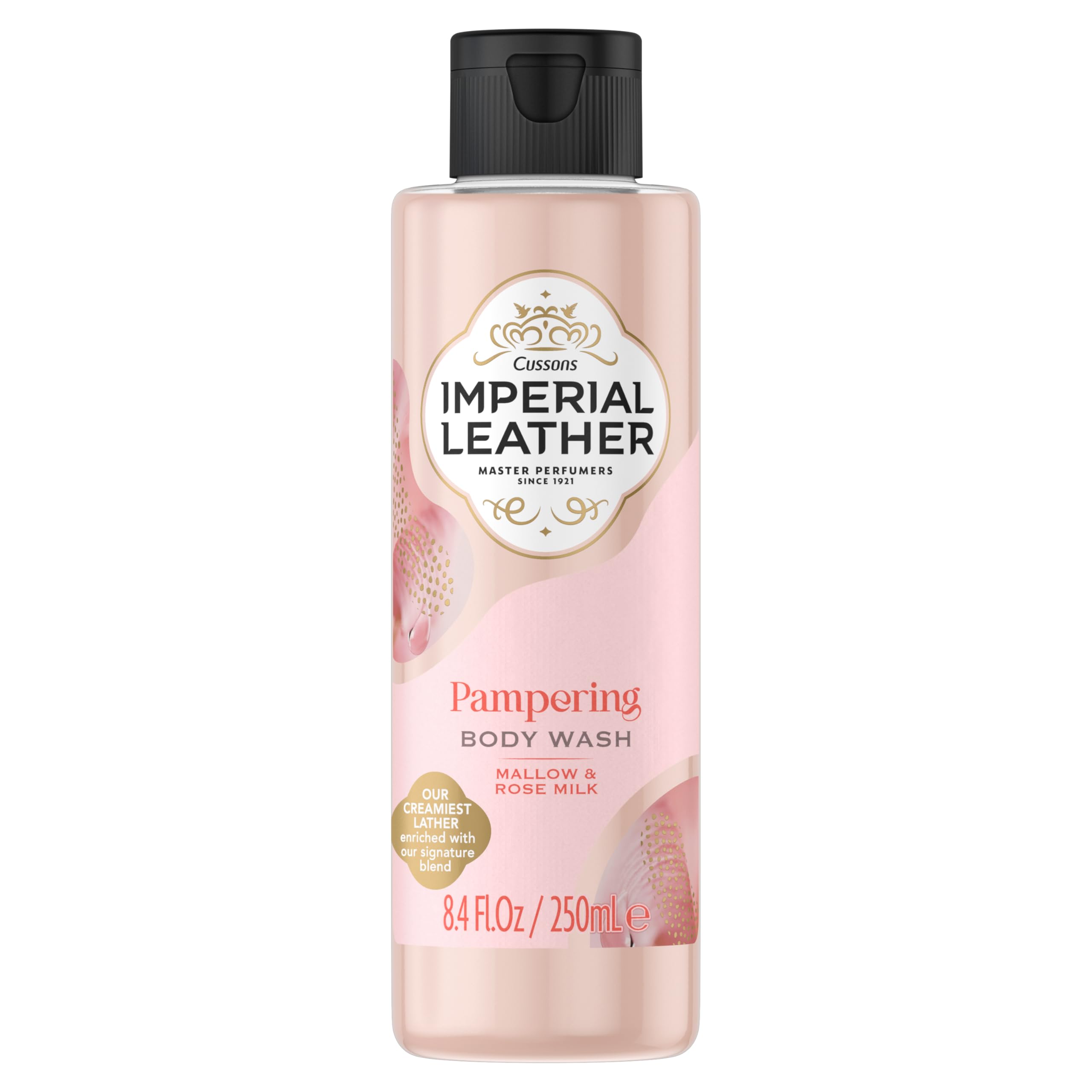 IMPERIAL LEATHER Pampering Body Wash Mallow Rose Milk, 250ml