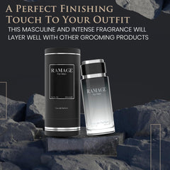 Regal Fragrances Mens Cologne Ramage Earthy, Woody Tonka Bean and Sandalwood Scent (100 ML)