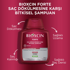 BIOXCIN SHAMPOO FOR INTENSIVE HAIRLOSS 300ML With BioComplex B11