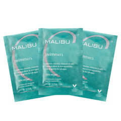 Malibu C Swimmers Wellness Hair Remedy Help Prevents and Protects Hair Discoloration from Chlorine and Pool Elements Hydrating Vitamin C Complex for Healthier Hair, 5 grams 3 Count