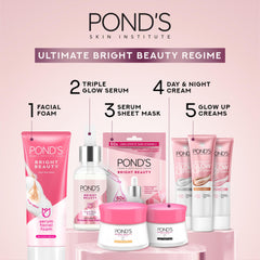 POND'S Bright Beauty Triple Glow Serum, with Niacinamide and Hyaluronic Acid, 30g
