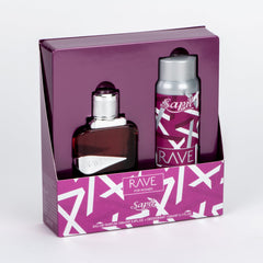 Sapil Rave for Women 100ml EDP and 150ml Deo Giftset