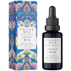 Vegan Mia USDA Organic Rosemary Oil for Hair Growth with Castor Oil & Jojoba Oil - Intense Nourishment to Get Healthier, Thicker, More Lustrous Looking Hair Naturally, 1 fl oz