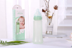 MACE CORPORATION aMACEing Zero Leak Baby Bottle with Anti-Colic Vent and Variable Flow, Leak-Proof 10oz 10 oz. Green BBYBTL10
