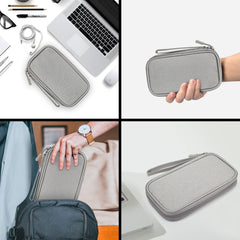 Electronic Accessories Bag, Universal Cable Cord Holder Organizer / Electronic Case, Waterproof Portable Cable Organizer Bag, USB Flash Drives Bag, Cable case Bag, USB Case Organizer, USB Charger Bag