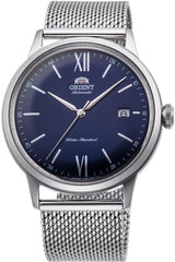 Orient RA-AC0019L10B Classic Automatic Stainless Steel Watch for Men, Blue/Silver