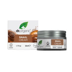 Dr. Organic Snail Gel Cream 50 Ml Deep Repair & Hydration, Anti-Aging- 50mL