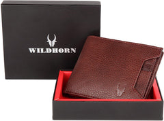 WILDHORN Bombay Brown Men's Wallet (WH2074A B.BROWN)