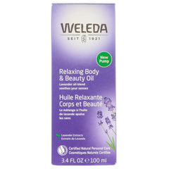 Weleda, Relaxing Body & Beauty Oil with Lavender Extracts, 3.4 fl oz (100 ml)