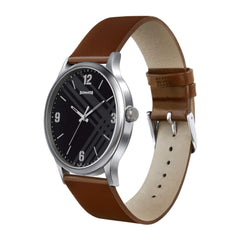 Sonata Black Dial Analog watch For Men-NR77105SL02W