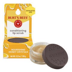 Burt's Bees 100% Natural Conditioning Lip Scrub with Exfoliating Honey Crystals - 0.25 Ounce