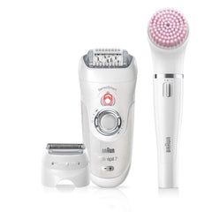 Braun Silk-Épil Beauty Set 7 7-875 Professional 5-In-1 Cordless Wet & Dry Hair Removal Epilator