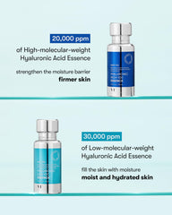 VT COSMETICS Hyaluronic Low 100 Serum, Hyaluronic acid serum moisturizer for face Korean skincare(1.01 fl.oz / 30ml)