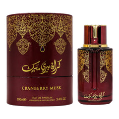 My Perfumes CRANBERRY MUSK from ARABIYAT PRESTIGE Premium Musk Collection Eau De Parfum for Men and Women 100ml