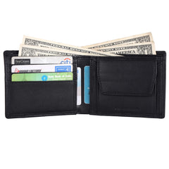 HAMMONDS FLYCATCHER Premium Diwali Gift For Men - Leather Wallet For Men With Keychain Combo - Wallet With 6 Card Slots - Birthday Special&Unique Festival Gift Ideas For Husband, Boyfriend,Black