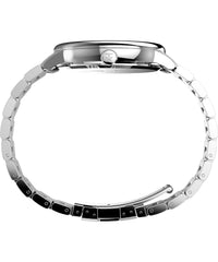 Timex 45 mm Chicago Watch - Stainless Steel/Blue/Silver-Tone
