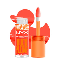 NYX PROFESSIONAL MAKEUP DUCK PLUMP LIP PLUMPING LACQUER - PEACH OUT