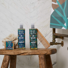 Faith in Nature | 100g | Blue Cedar Handmade Soap | 100% Natural Origin | No SLS or Parabens | Vegan & Cruelty-Free Skincare