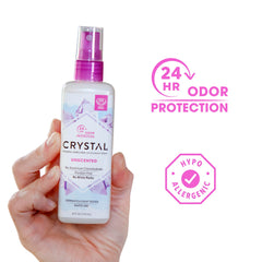 Crystal Essence Body Deodorant Spray-4 fl oz, 2 pack