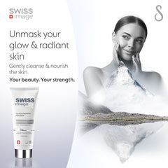 Swiss Image Brightening Face Mask Absolute Radiance with Niacinamide 75 ml | Purifies, Hydrates, Brightens Skin |Reduces Pores & Evens Skin Tone | Detoxifies & Boosts Glow| All Skin Types | Swiss Made