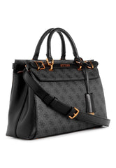 GUESS Women Sestri Logo Luxury Satchel Handbag