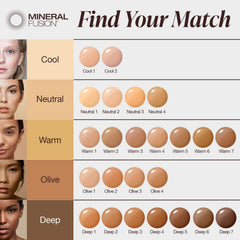Mineral Fusion Liquid Foundation, Warm 3, 1 Fl Ounce