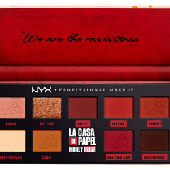 NYX PROFESSIONAL MAKEUP La Casa De Papel 9 Pan El Profesor Palette