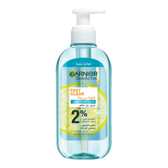 Garnier Skinactive Fast Clear Gel Wash with Salicylic Acid, 200ml
