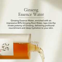 Beauty of Joseon Ginseng Essence Water Hydrating Face Toner for Dry, Dull, Acne-Prone, Irritated Skin. Korean Moisturizing Skin Care for Men and Women 150ml, 5 fl.oz