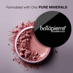 bellapierre Mineral Blush | Warm Dewy Complexion | Non-Toxic & Paraben Free | Hypoallergenic | Loose Powder - 0.3-Ounce β Amaretto