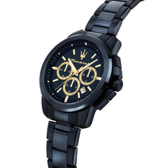 Maserati Men's Watch, 44.00, Chronograph, Analog, Blue Edition Collection - R8873621040 - Blue