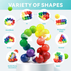 Baytion Toddler Toys, Deformation Balls improve Hand-eye Coodination, Handling Ability with Variety of Shapes, Educational Creative Toddler Toys Gift For 3-5 Years Old Boys And Girls