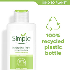Simple Kind to Skin Hydrating Light Moisturiser UK’s #1 facial skin care brand* for 12-hour moisturisation - 125 ml