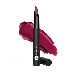 Sugar Cosmetics Matte Attack Transferproof Lipstick - 08 Daft Pink (Dark Pink), Pink, Moisturizing 2g, Long-Wearing, Matte Finish