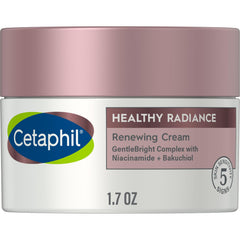 Cetaphil Face Cream by, Healthy Radiance Renewing Cream, Visbily Reduces Look of Dark Spots, Brightening Lotion, Designed for Sensitive Skin, Hypoallergenic, Fragrance Free, 1.7oz