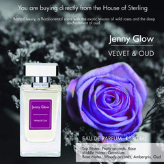 Jenny Glow Velvet & Oud for Unisex, Pure Perfume, Eau De Parfum 30ml Pink, from House of Sterling
