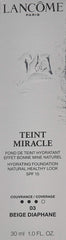 LANCOME Teint Miracle Foundation, Beige, 30 ml