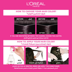 L'Oreal Paris Casting Creme 100 Gloss Black 1pkt