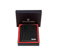 WildHorn Men's Top Grain Leather Ultra Strong Stitching Handcrafted RFID Blocking Wallet, One Size