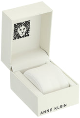 Anne Klein Women's Quartz Watch with Mother of Pearl Dial Analogue Display and Gold Plated Stainless Steel Bracelet 10/8096CHRM