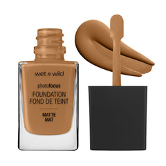 wet n wild Photo Focus Foundation, Caramel, 1 Oz./30 ml
