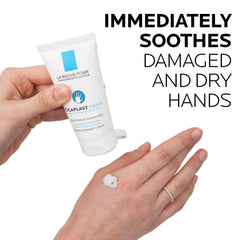 La Roche-Posay Cicaplast Hand Cream, Instant Relief Moisturizing Hand Lotion for Dry Hands, Fragrance Free, 1.69 fl. oz.