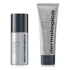 Dermalogica Stressed Skin Recovery System Skin Care Kit, Includes Face Mask and Facial Cream Full Size Improve Dryness, Fine Lines, and Dullness