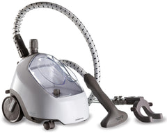 Kenwood Garment Steamer 1500W with 2L Water Tank Capacity, Rotary Wheels, Folding Rack, Trouser Press, Glove GSP65.000WH White