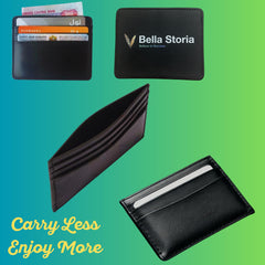 Bella Storia gifts for men birthday gift for men wallet for men - birthday gift - men wallet - father's day gifts - gifts for him -slim wallet for men - mens leather wallet - gift set - هديه