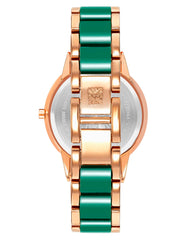Anne Klein Case Nickel compliant rose gold round 32mm x 38.5m