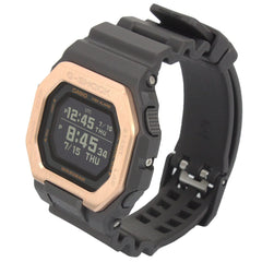 Casio G-Shock Analog-Digital World Time Watch - Black / Black / Rose Gold