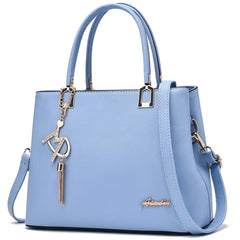 Womens Purses and Handbags Shoulder Bags Ladies Designer Top Handle Satchel Tote Bag - Light Blue 2