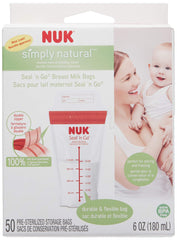 NUK Seal N Go Breast Milk Bags 50 Count YK-006
